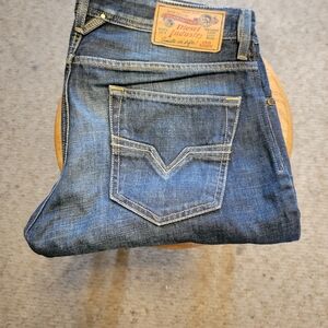 Diesel Men's Blue Jeans Size 30x30